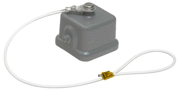 Han 3A Capot Métallique Avec Corde De Fixation - 09200035427