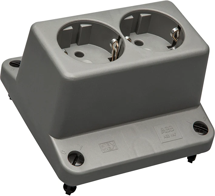 ABB 3640 Capot Avec Prises De Terre Doubles - 1SPA007130F9230