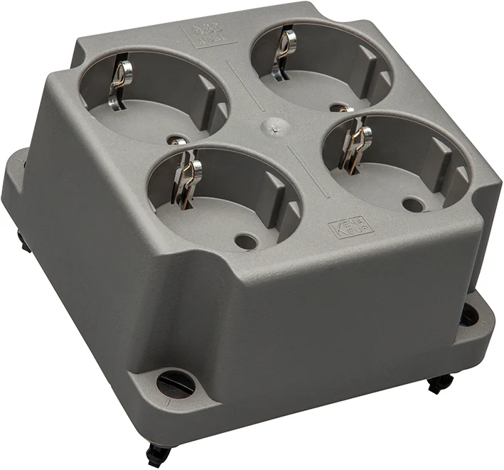 ABB Prise Schuko À 4 Voies Capot 3640 Recyclé - 1SPA007130F9260