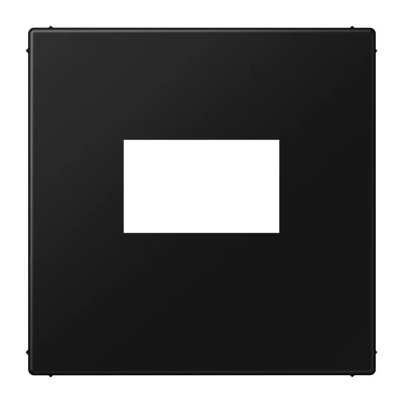 Jung LS990 Prise USB Capot Graphite Noir - LS1969USBSWM