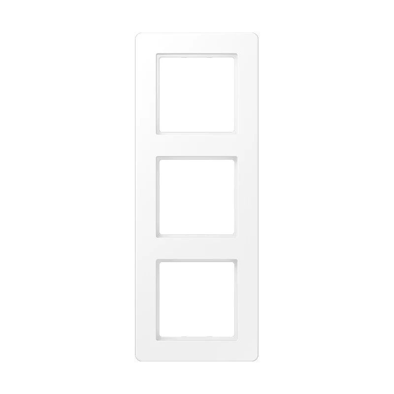 Jung A-Flow Cadre De Capot 3 Voies Blanc Neige Mat - AF583BFWWM