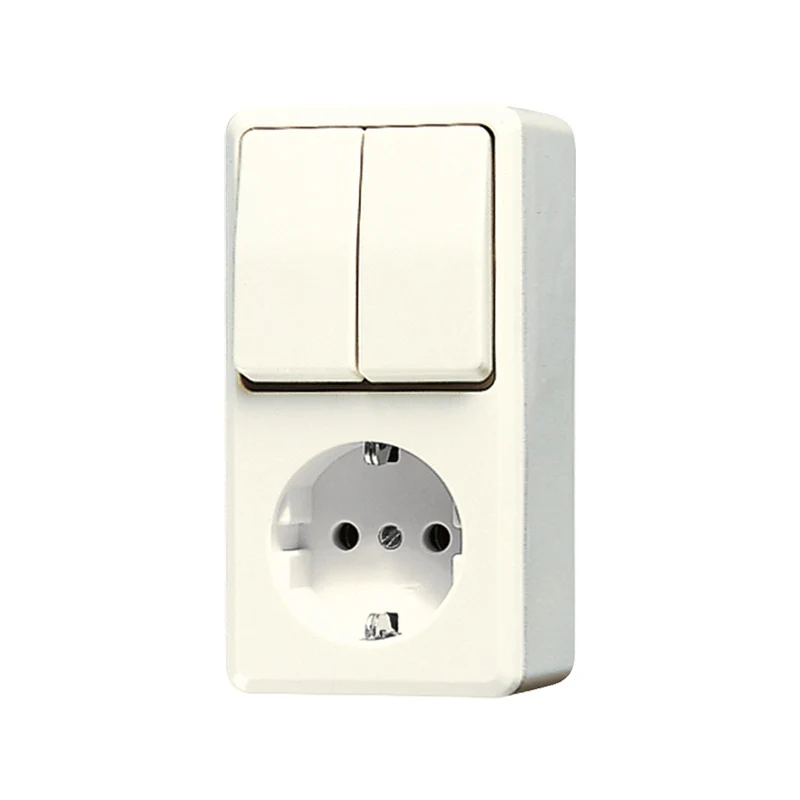 Jung Ap600 Interrupteur Prise Combiné En Saillie - 675A