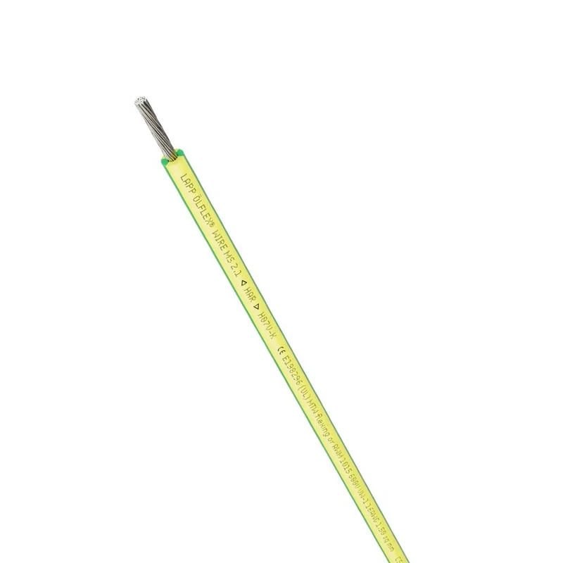 Multi Standard SC 2.1 Fil Monocore 1mm² Vert Jaune - 4160300 [100 Mètres]