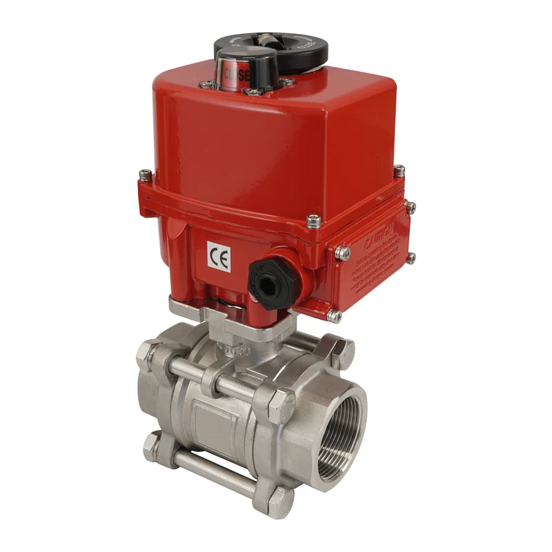 G1'' 2 Voies En Acier Inoxydable Vanne à Bille Electrique Modulante 24V AC/DC
