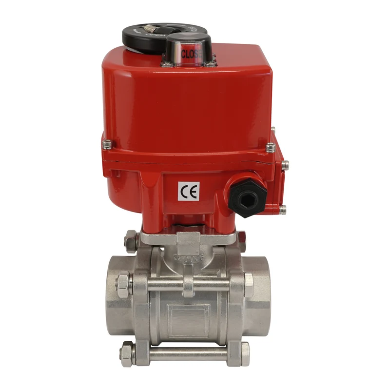 G1'' 2 Voies En Acier Inoxydable Vanne à Bille Electrique Modulante 24V AC/DC