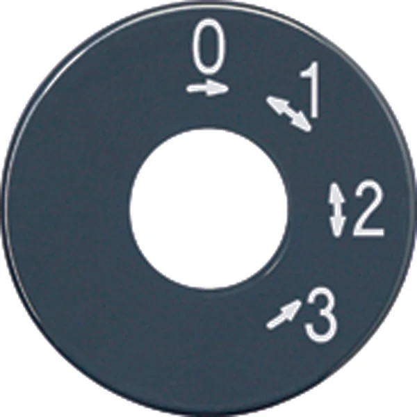 Élément de commande Jung/Interrupteur à plaque centrale - SKS1101-4 [5 pièces]