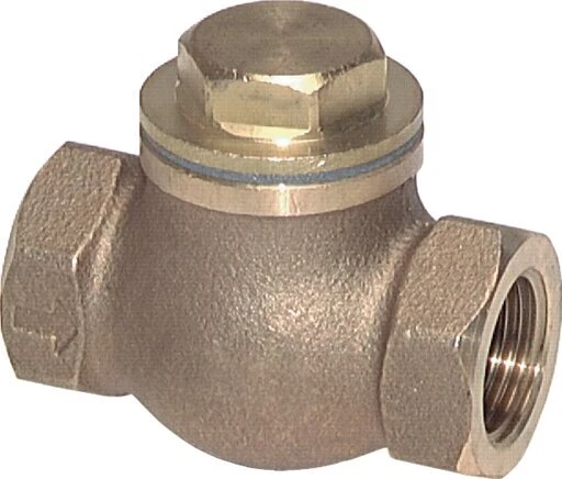 G 2-1/2'' Laiton Rouge Clapet Anti-Retour À Piston 16 Bar (232 Psi) Haute Résistance