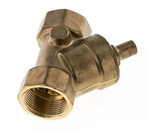 Rp 1-1/4'' Laiton Clapet Anti Retour En Y 10 Bar (145 Psi) NBR