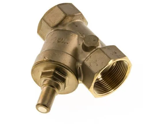 Rp 1-1/2'' Laiton Clapet Anti Retour En Y 10 Bar (145 Psi) FKM