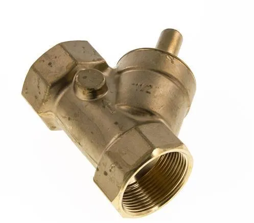 Rp 1-1/2'' Laiton Clapet Anti Retour En Y 10 Bar (145 Psi) FKM