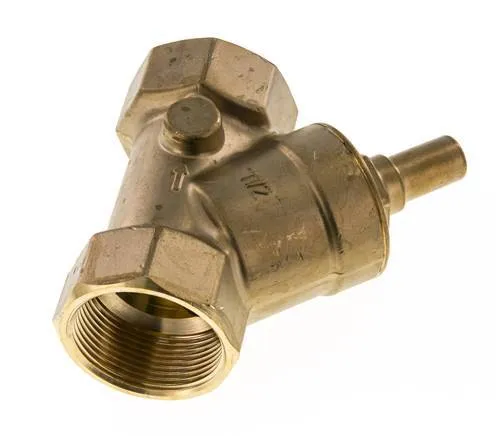 Rp 1-1/2'' Laiton Clapet Anti Retour En Y 10 Bar (145 Psi) FKM