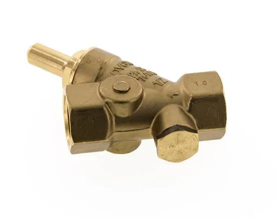 Rp 1/2'' Laiton Clapet Anti Retour En Y 16 Bar (232 Psi) NBR