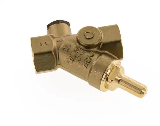 Rp 1/2'' Laiton Clapet Anti Retour En Y 16 Bar (232 Psi) NBR