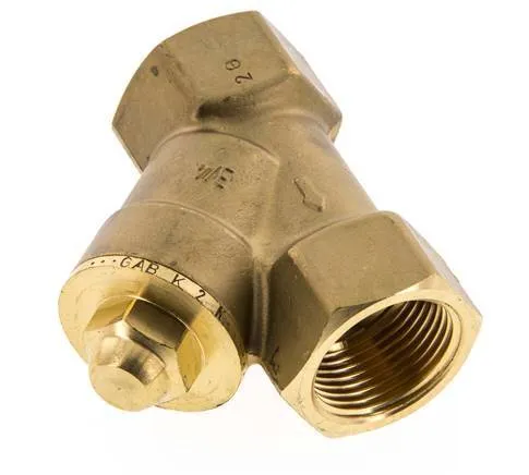 Rp 3/4'' Laiton Clapet Anti Retour En Y 10 Bar (145 Psi) NBR