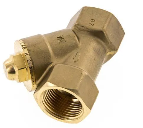 Rp 3/4'' Laiton Clapet Anti Retour En Y 10 Bar (145 Psi) NBR