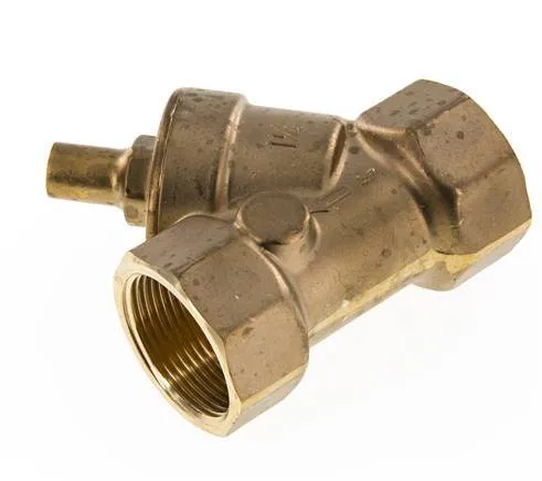 Rp 1-1/4'' Laiton Clapet Anti Retour En Y 10 Bar (145 Psi) FKM