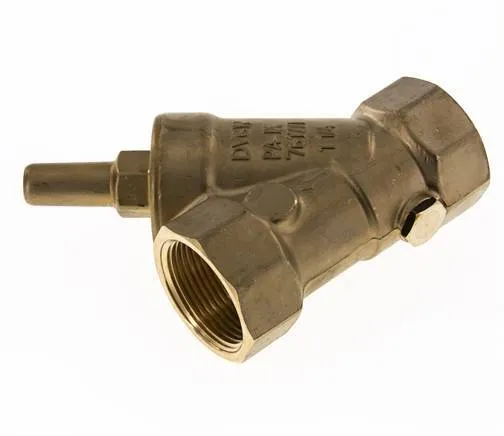 Rp 3/4'' Laiton Clapet Anti Retour En Y 10 Bar (145 Psi) FKM