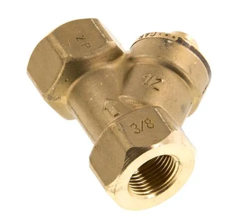 Rp 3/8'' Laiton Clapet Anti Retour En Y 10 Bar (145 Psi) NBR
