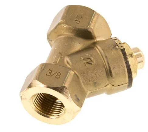 Rp 3/8'' Laiton Clapet Anti Retour En Y 10 Bar (145 Psi) NBR