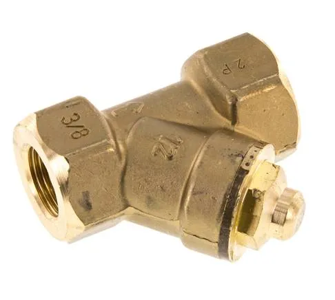 Rp 3/8'' Laiton Clapet Anti Retour En Y 10 Bar (145 Psi) NBR