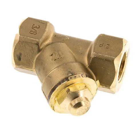 Rp 3/8'' Laiton Clapet Anti Retour En Y 10 Bar (145 Psi) NBR