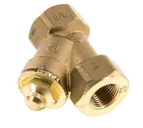Rp 3/8'' Laiton Clapet Anti Retour En Y 10 Bar (145 Psi) NBR