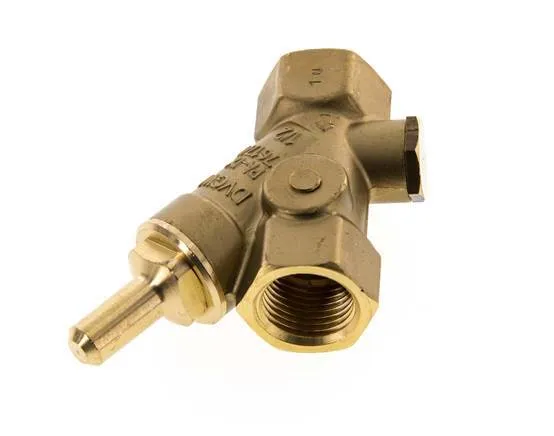 Rp 1/2'' Laiton Clapet Anti Retour En Y Eau Potable 10 Bar (145 Psi) EPDM