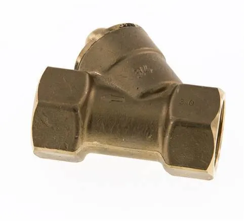 Rp 1-1/4'' Laiton Clapet Anti Retour En Y 16 Bar (232 Psi) FKM