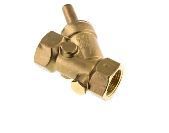 Rp 1'' Laiton Clapet Anti Retour En Y 16 Bar (232 Psi) FKM