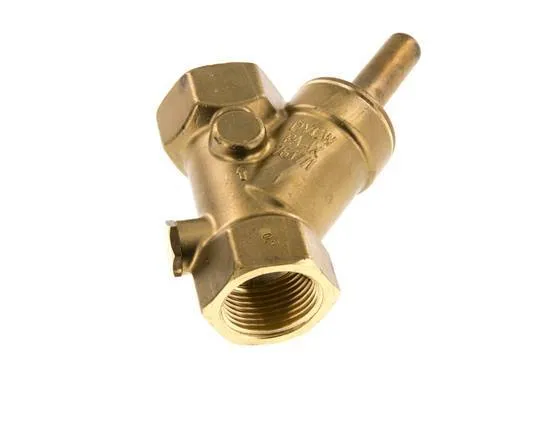 Rp 1'' Laiton Clapet Anti Retour En Y 16 Bar (232 Psi) FKM