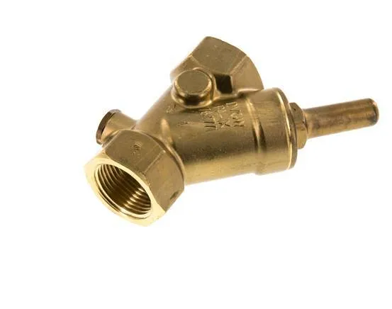 Rp 1'' Laiton Clapet Anti Retour En Y 16 Bar (232 Psi) FKM