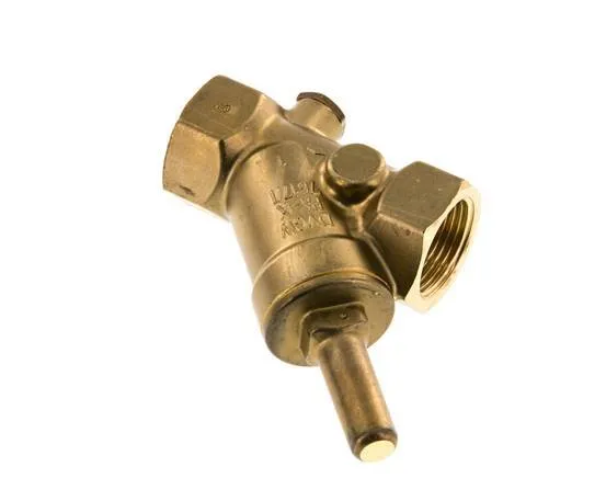 Rp 1'' Laiton Clapet Anti Retour En Y 16 Bar (232 Psi) FKM