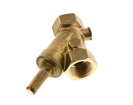 Rp 1'' Laiton Clapet Anti Retour En Y 16 Bar (232 Psi) FKM