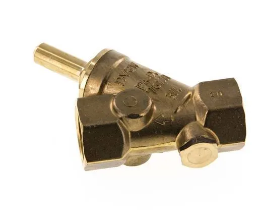 Rp 3/4'' Laiton Clapet Anti Retour En Y 16 Bar (232 Psi) FKM