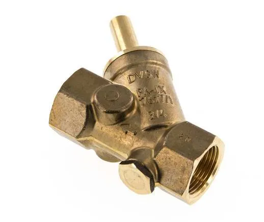 Rp 3/4'' Laiton Clapet Anti Retour En Y 16 Bar (232 Psi) FKM