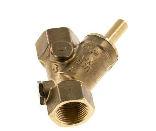 Rp 3/4'' Laiton Clapet Anti Retour En Y 16 Bar (232 Psi) FKM