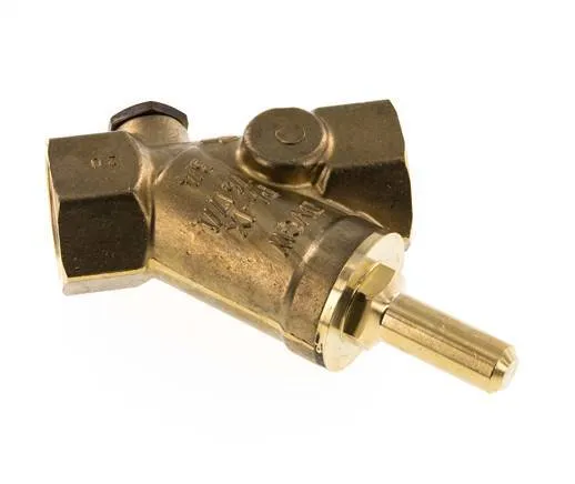 Rp 3/4'' Laiton Clapet Anti Retour En Y 16 Bar (232 Psi) FKM
