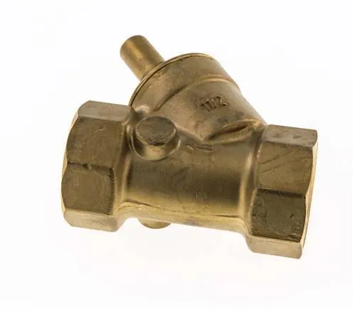 Rp 1-1/2'' Laiton Clapet Anti Retour En Y 10 Bar (145 Psi) NBR