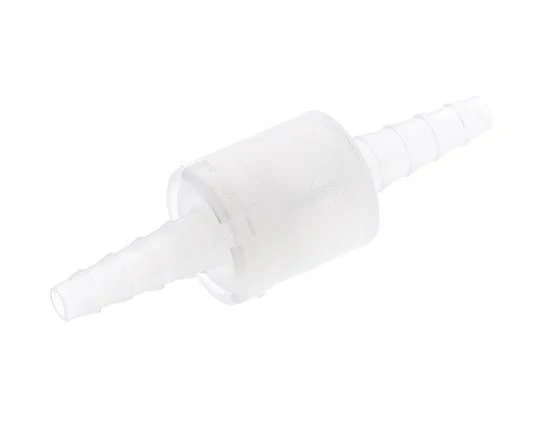 6-8 Mm Polypropylène FDA Clapet Anti Retour 4 Bar (58 Psi)