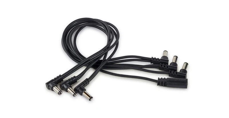 Chaine D'alimentation Coudee Pour 6 Pedales CAB-power-DC6-a