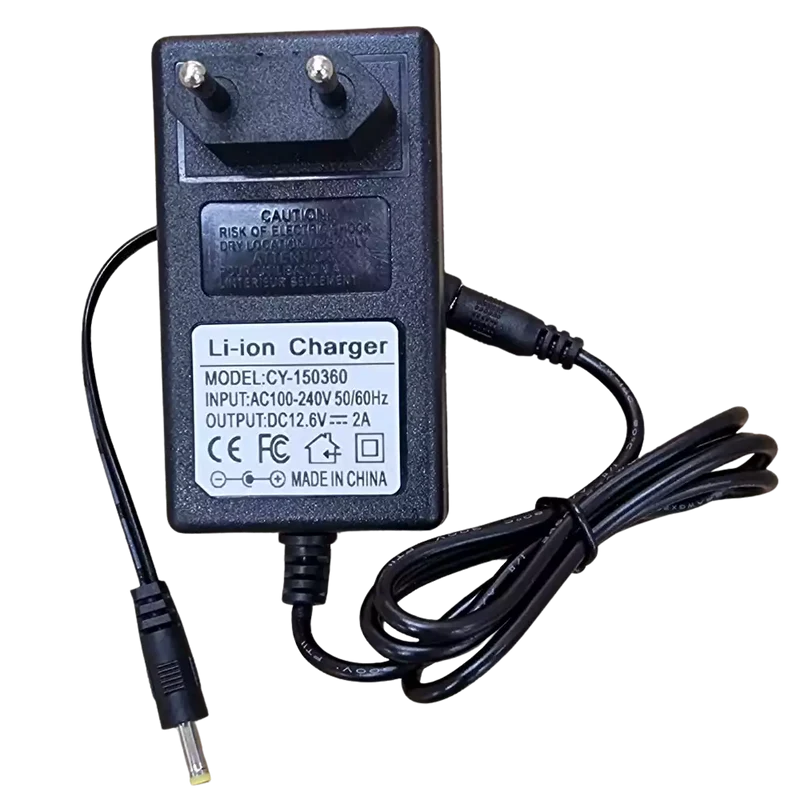 Chargeur soudeuse fibre HTECH 12.6V 2A Li-ion