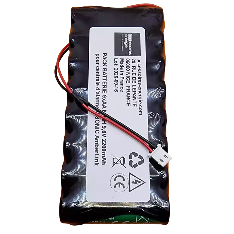 Batterie Visonic 9.6V 2200mAh NiMH – 0-9912-G PowerMax Pro