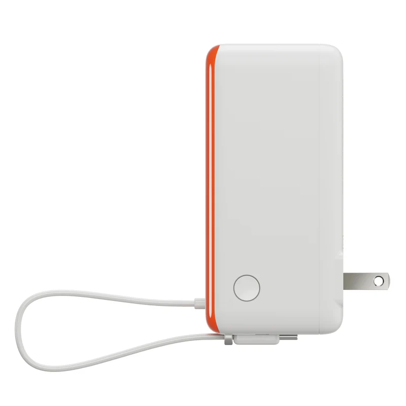 Mini-batterie externe et chargeur secteur HyperJuice® Flex USB-C 35 W - Orange