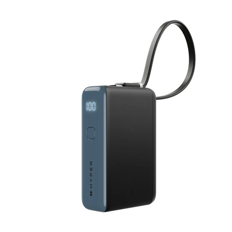 Mini batterie externe HyperJuice® Flex USB-C 30 W - Noir