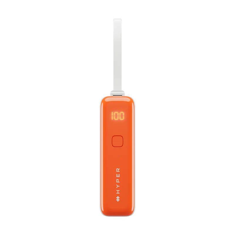 Mini-batterie externe HyperJuice® Flex USB-C 30 W - Orange
