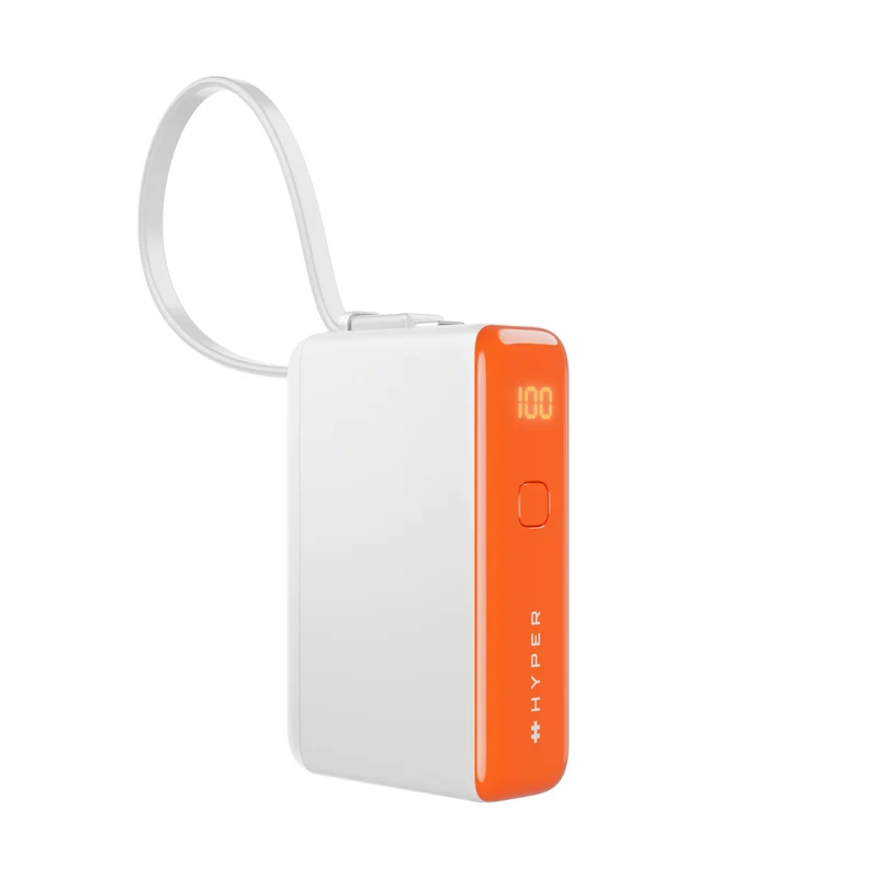 Mini-batterie externe HyperJuice® Flex USB-C 30 W - Orange
