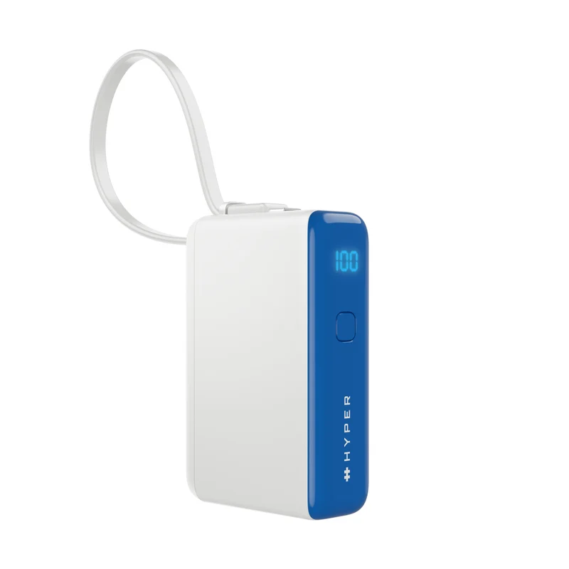 Mini-batterie externe HyperJuice® Flex USB-C 30 W - Bleu