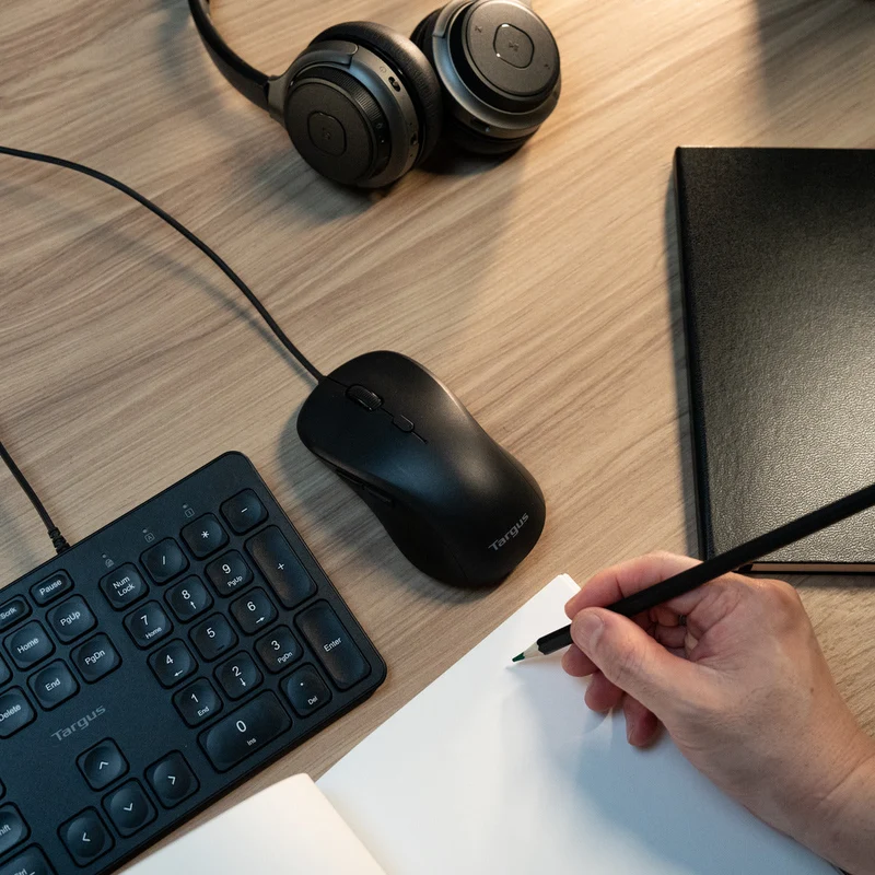 Ensemble clavier et souris filaires EcoSmart® de taille standard