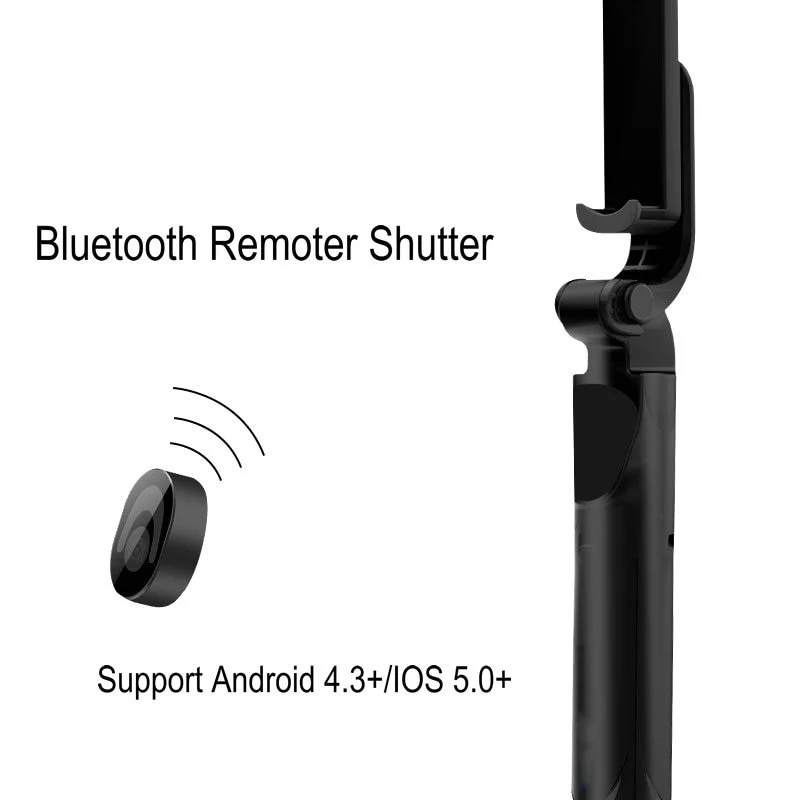 Selfie Stick Phone Tripod Extendable Monopod with Bluetooth