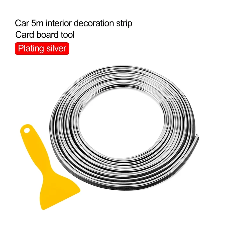 Car Styling 5M/pcs Universal Flexible Car Interior Decoration